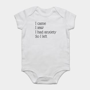 I came I saw Baby Bodysuit